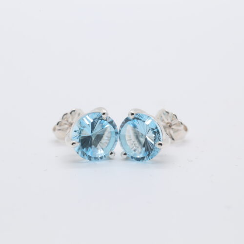925 Silver Topaz Earrings