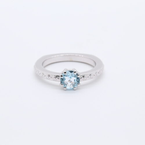 925 Silver Topaz Ring